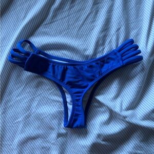 Royal blue bikini bottom